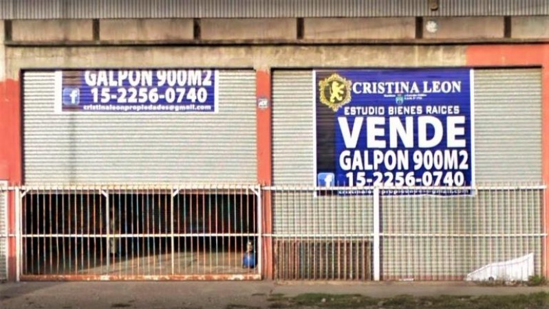 IMPORTANTE GALPON DE 900 M2.