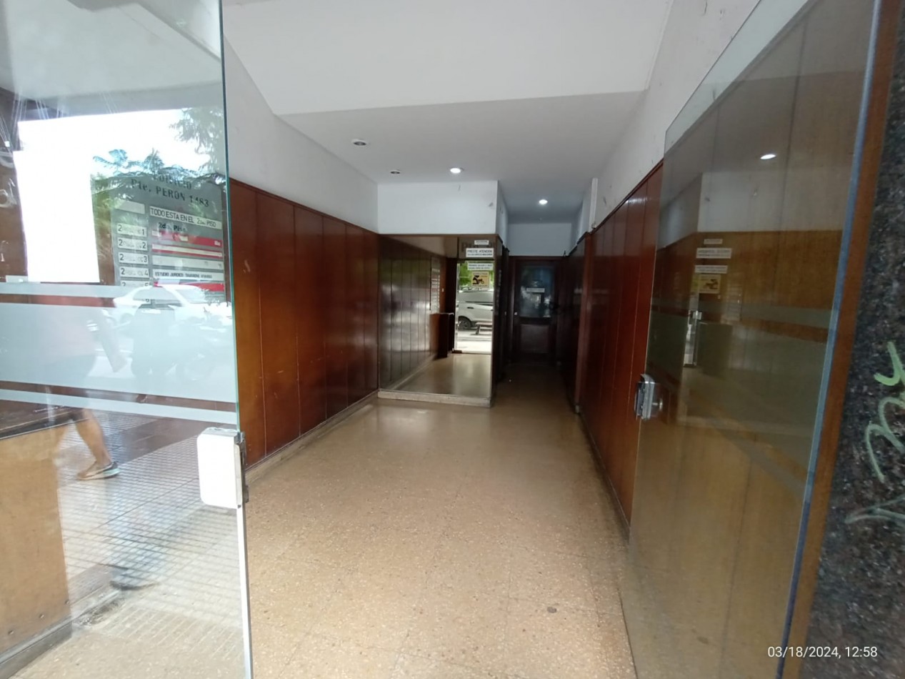 PREDIO DE 120 M2. CENTRO SAN MIGUEL   AV. PTE. PERON  FTE. A LA PLAZA