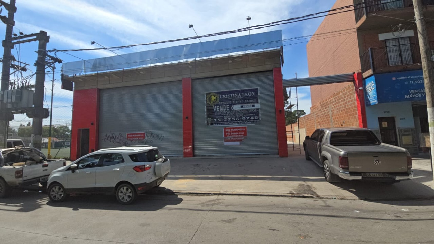LOCAL 380 M2. C/ ENTREPISO / 2 GALPONES / ENTRADA DE CAMIONES/ LOTE 700 M2. 